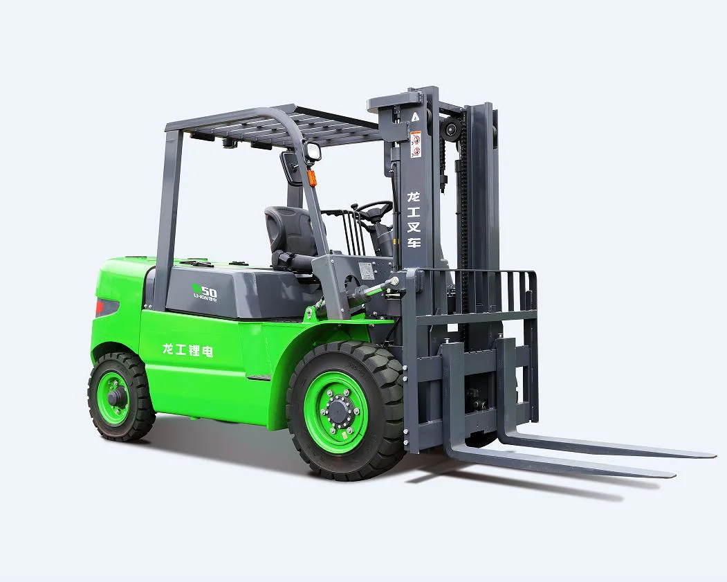 5.0tons Lithium Electric Forklift Truck, Pallet Stacker, Lonking Brand Hydrulic Forklift