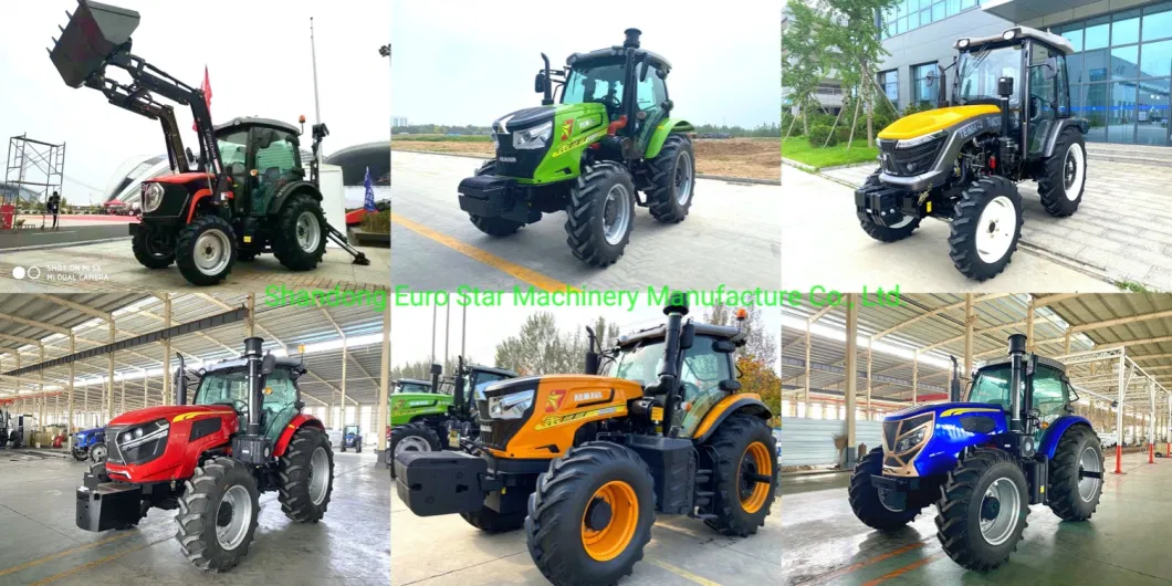 E 30HP 40HP 50HP 60HP Small Tractor 4WD Mini Orchard Four Wheel Farm Crawler Paddy Lawn Big Garden Walking China Tractor for Agricultural Machinery Manufacturer