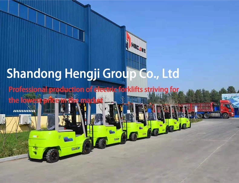 Warehouse Handling\Lithium Cell\Electric Forklift with Shock-Absorbing Tires