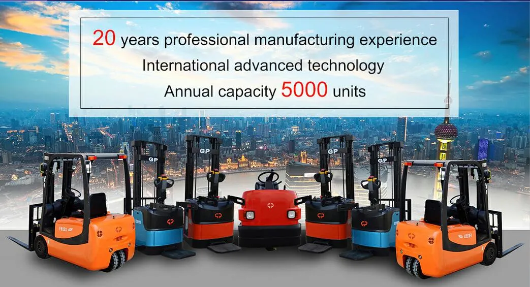 Fashion Solid Gp China 3-Wheel Electric Forklift Tld Tow Tractor