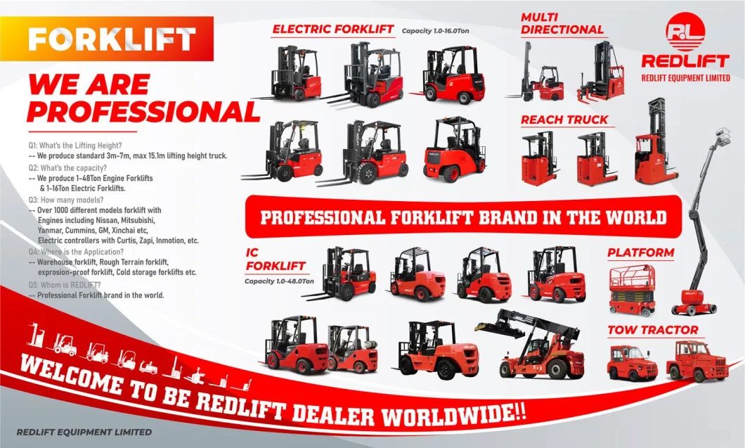 1.5ton 1.8ton 2.0ton 2.5ton 3.0ton3.5ton Mini Small Forklift Truck Gasoline Forklift Competitive Price Hot Sale