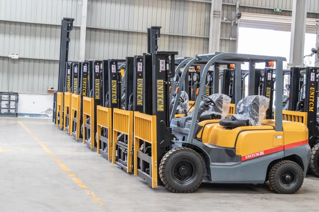 3 Ton LPG/Gas/Gasoline Warehouse Forklift with Optional Attachment