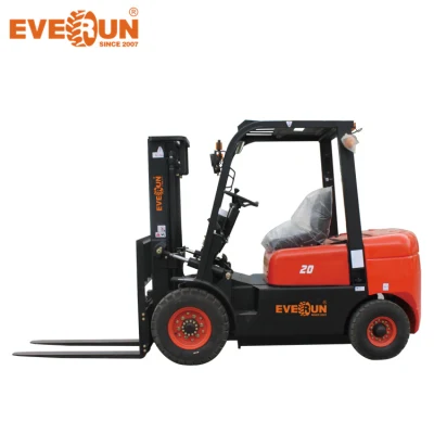 Everun ERDF20 2ton Container Handler Hydraulic IC Forklift with Good Price
