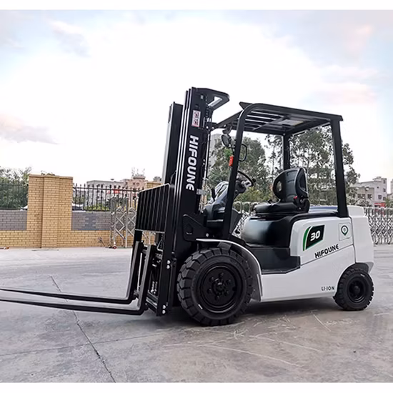 Movmes China Manufacturer 2.5/3.5t/Ton 2500kg 3500kg with Side Shift and Solid Tyres Counterbalance Mini Electric Forklift Price for Brand New/Pallet/Manual