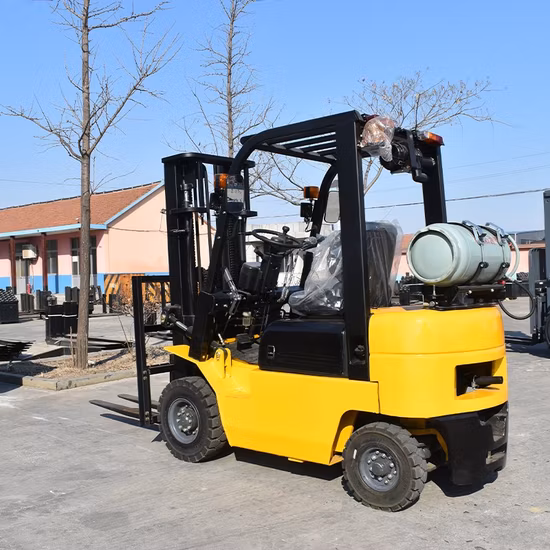 3 Ton LPG/Gas/Gasoline Warehouse Forklift with Optional Attachment
